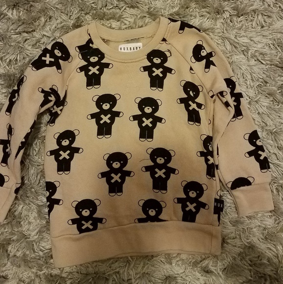 Huxbaby Soldier Bears Fleece Swestshirt - Picture 2 of 4